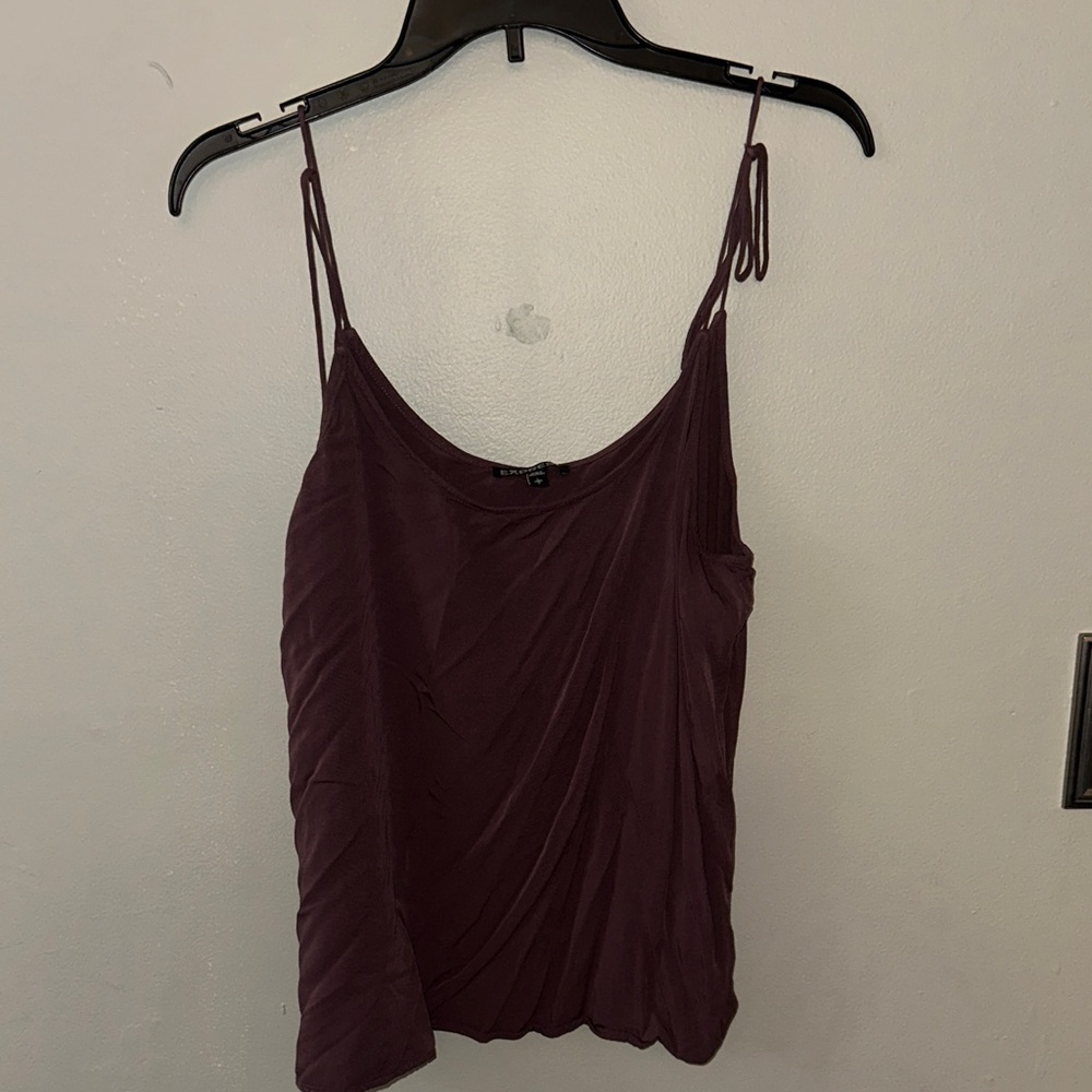 Express Tie-Shoulder Cami in Plum